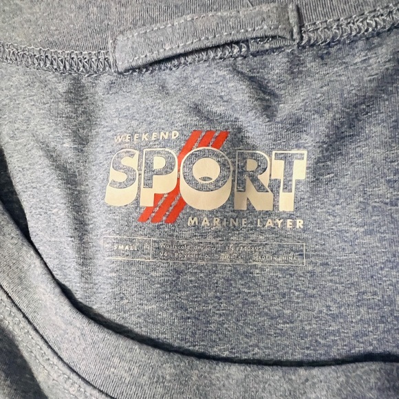 New Fashion T-Shirt by Weekend Sport Marine Layer Small Size - Picture 4 of 4